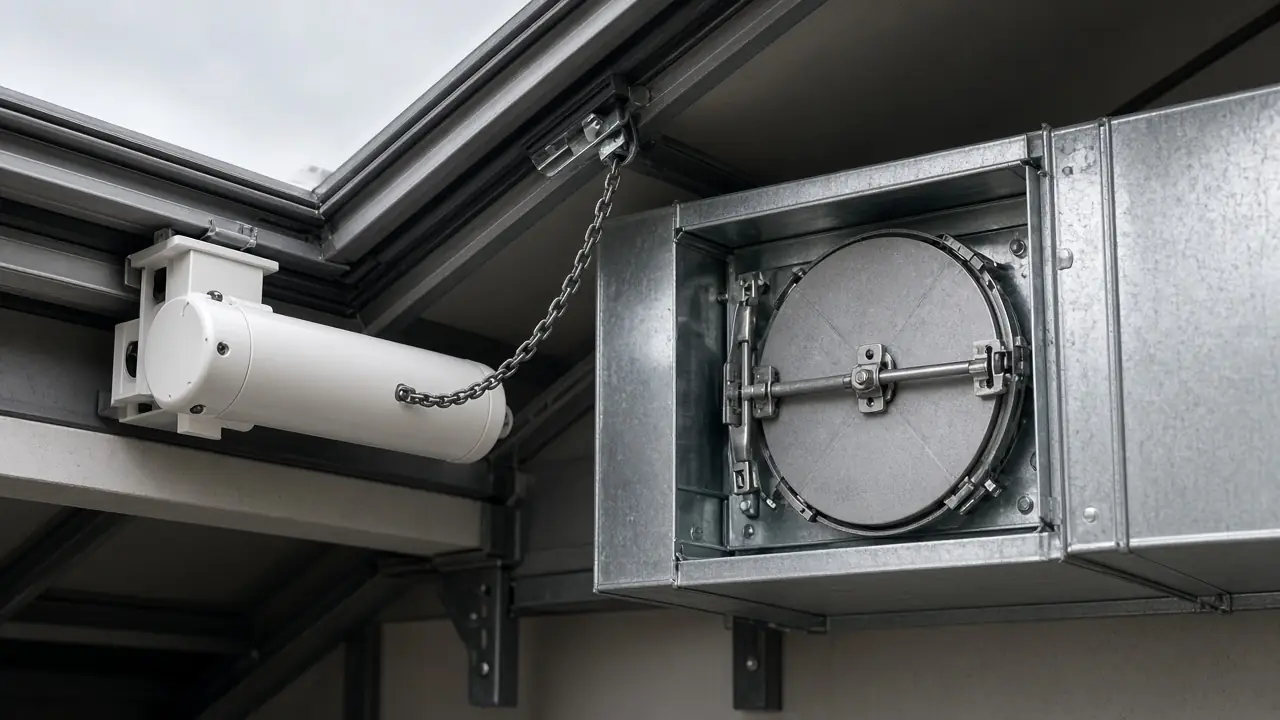 AOV Actuators & Door Drives across the UK – AOV Smoke Control